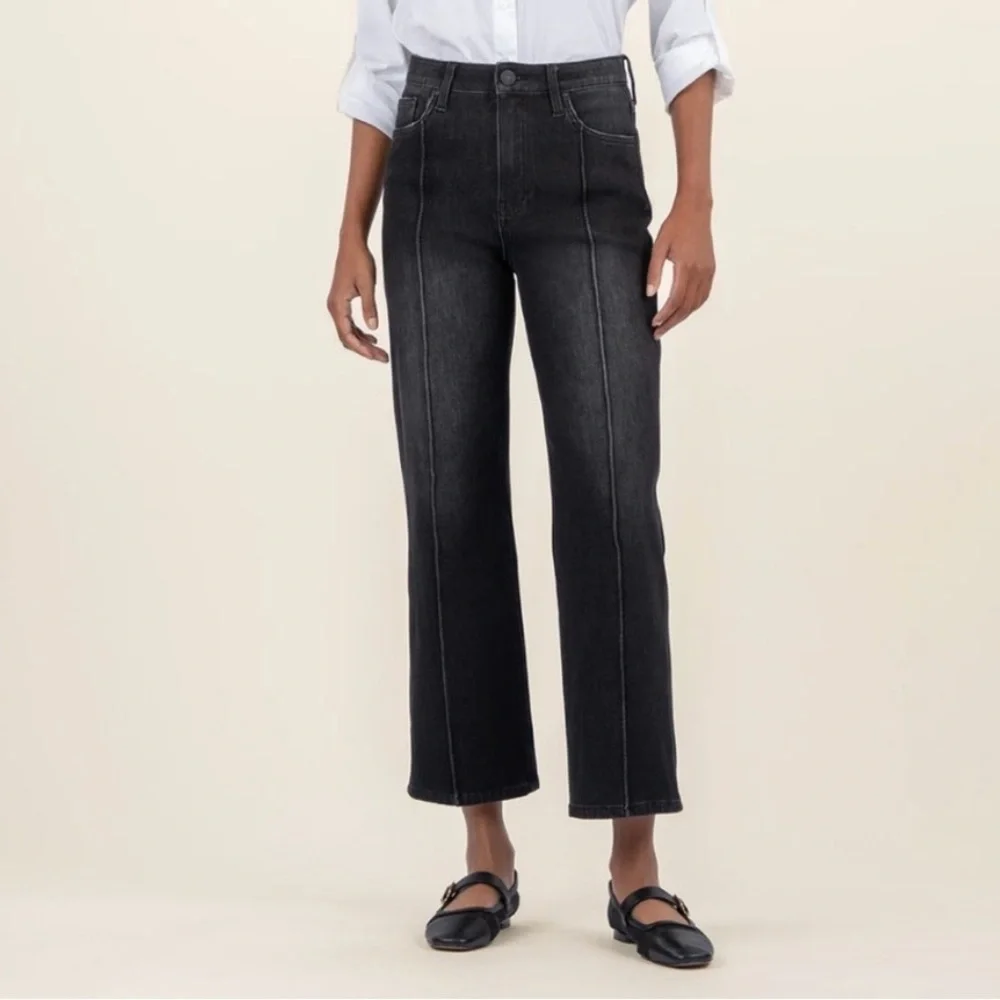 NWT KUT FROM THE KLOTH Charlotte High Rise Ankle Flare Jeans Sz 10